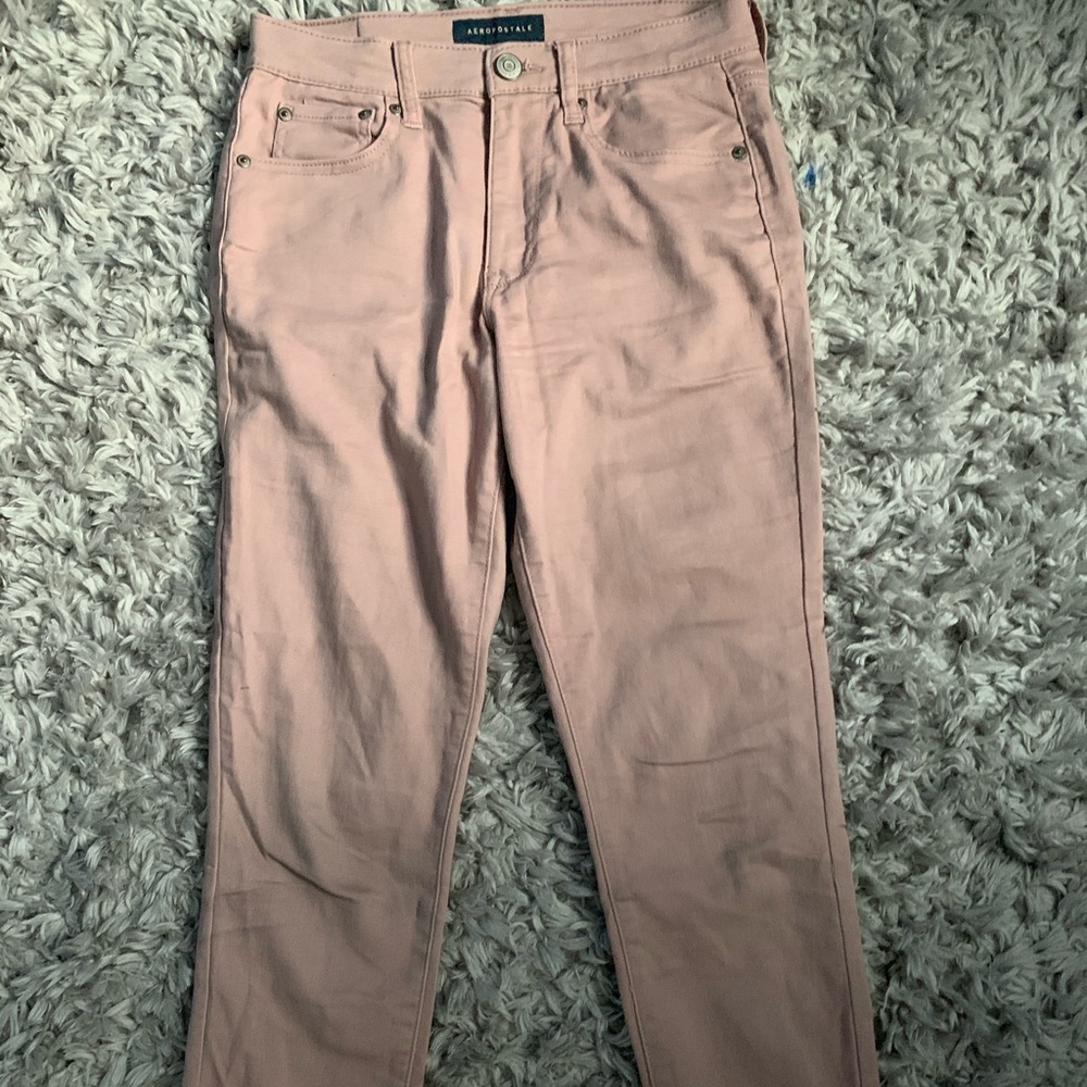 Pink jeggings